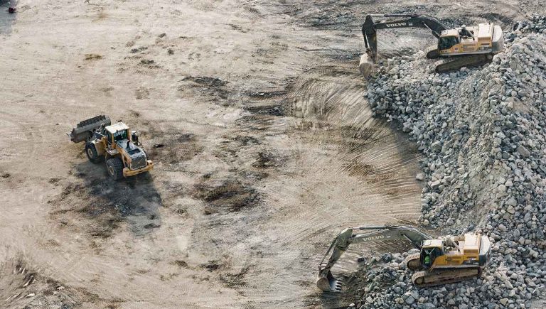 Baggerarbeiten Geotechnik berger